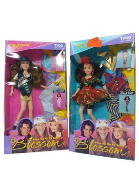 Blossom & Six Doll Tyco Mix N Match Outfits TV Series VTG 1993 New #SB